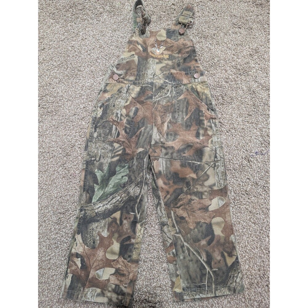 Vintage J.Tuohy’s Camouflage Overalls "Daddy's Little Buck" 4T Made In USA